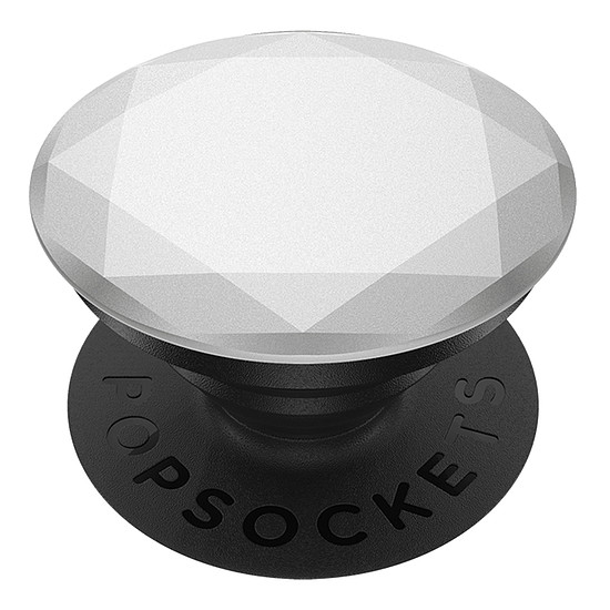 PopSockets - PopGrip - Metallic Diamond Silver (KF2314764)