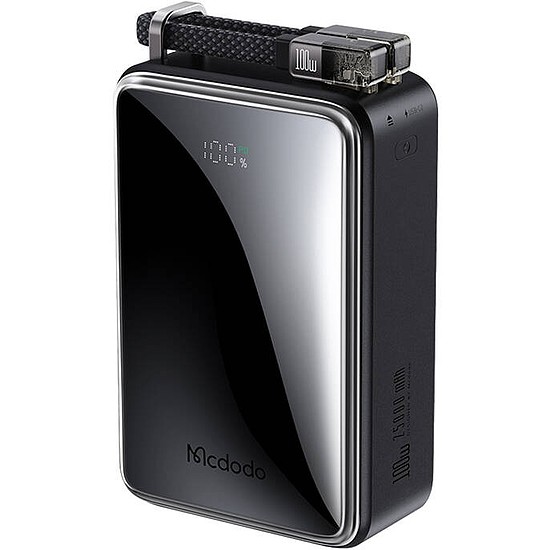 Power Bank Mcdodo MC-0561 Digital Dis 25000mAh, 100W (fekete)
