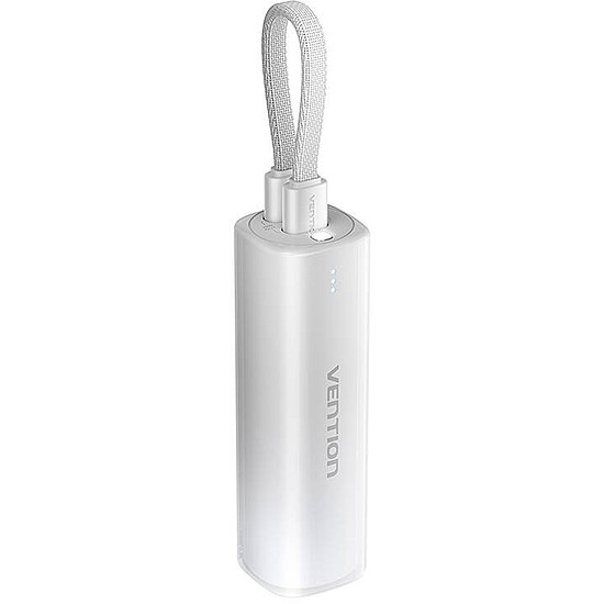 Powerbank 5000mAh Vention FHWM0 20W + kábel USB-C do Lightning (szary)