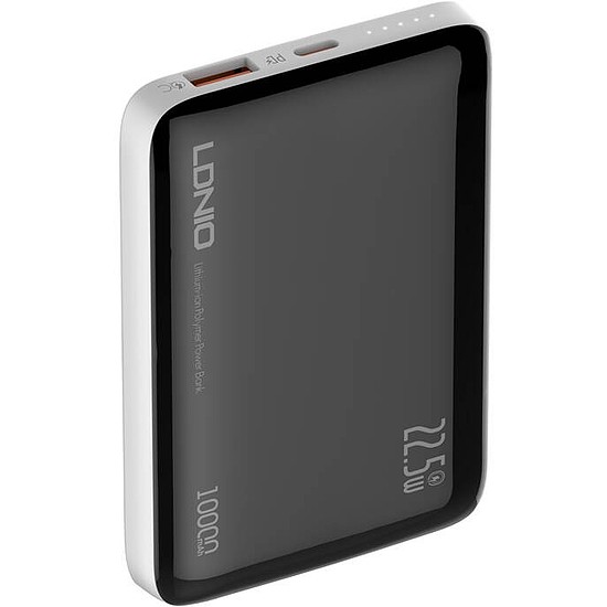 Powerbank Ldnio PQ25 22.5W 10000mAh USB-C (fekete)