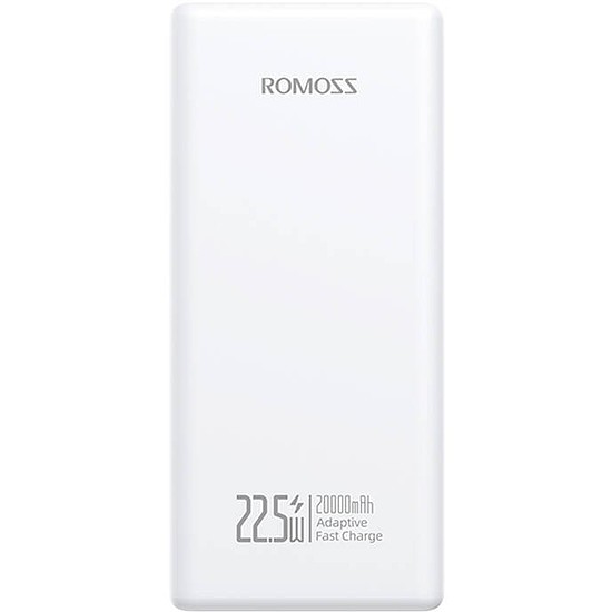 Powerbank Romoss PRC20 20000mAh 22,5W fehér (PRC20-151-1133H)