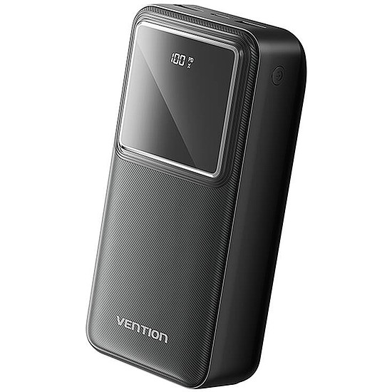 Powerbank Vention FHMB0 30000 mAh, 22,5 W (fekete)