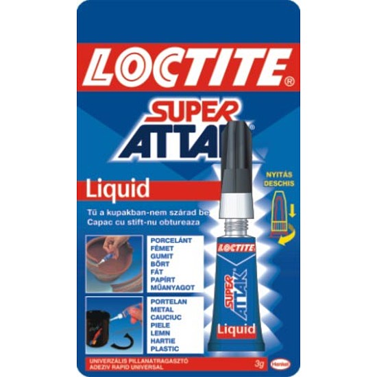 Pritt Loctite Super Attak pillanatragasztó 4 gr 2733067