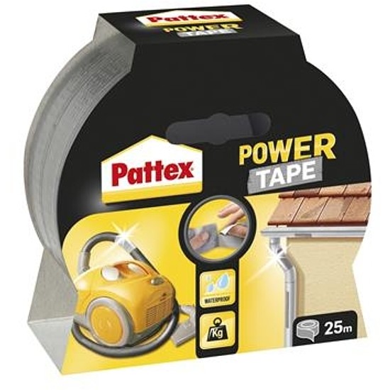 Pritt Pattex Power Tape ragasztószalag 50 mm x 25 fm ezüst