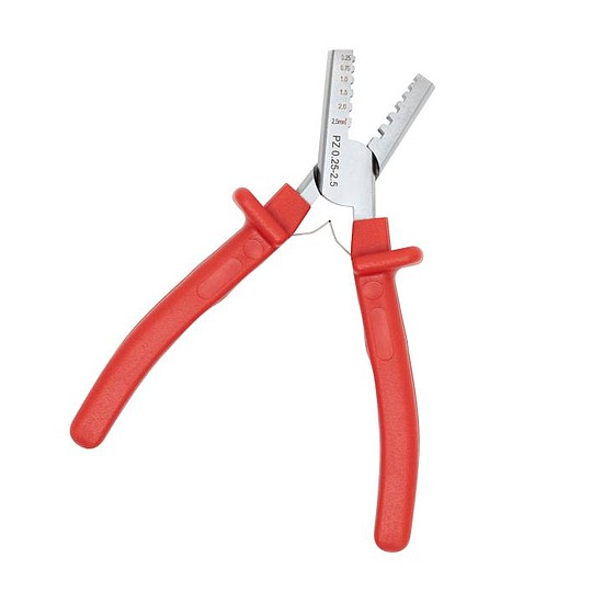 Pro´skit P8PK-CT005B érvéghüvely fogó, 6 préselési méret, 200 db hüvely, 145 mm hossz