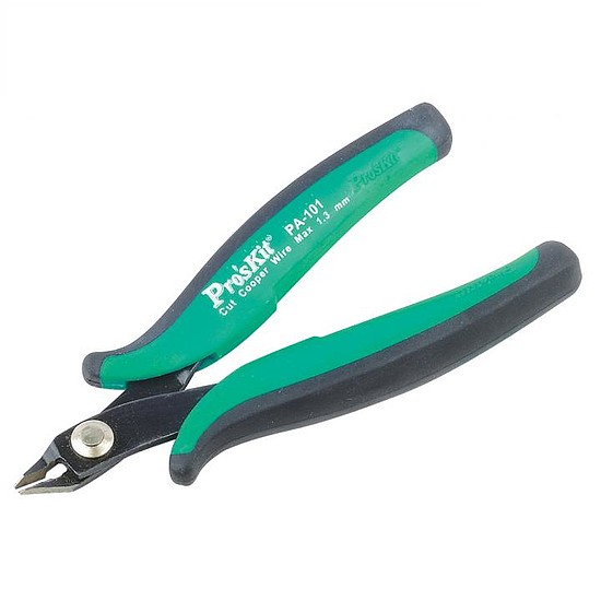 Pro´skit PA -101 műszerész csípőfogó, 130 mm, keményfém él