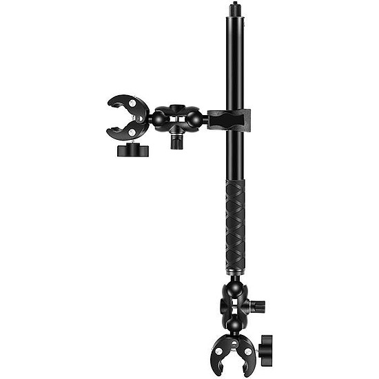 PULUZ motorkerékpár/kerékpár tartó egy bilinccsel és szelfibottal 150 cm (PU496B)