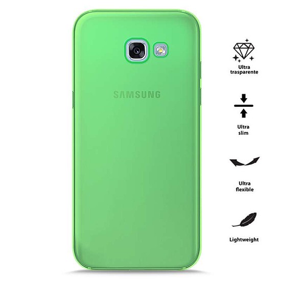 PURO 0.3 Nude - Samsung Galaxy A3 2017 tok Fluo Green (SGGA31703NUDEGRN)