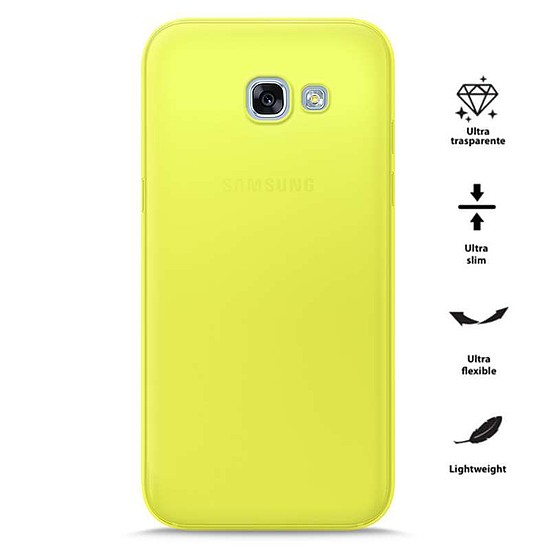 PURO 0.3 Nude - Samsung Galaxy A3 2017 tok Fluo Yellow (SGGA31703NUDEYEL)
