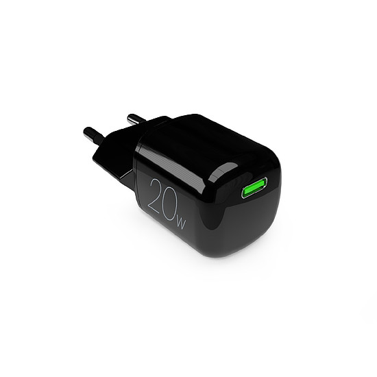 Puro 20W GaN USB-C fali töltő - fekete