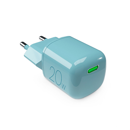 Puro 20W GaN USB-C fali töltő - zöld