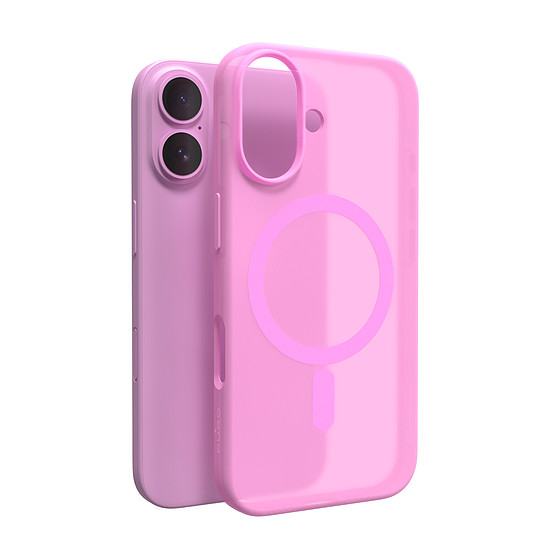 Puro Daylight MagSafe szilikontok iPhone 16-hoz - rózsaszín