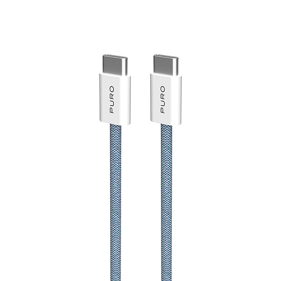 Puro Fabrik 60W USB-C - USB-C kábel 1.5m - Kék