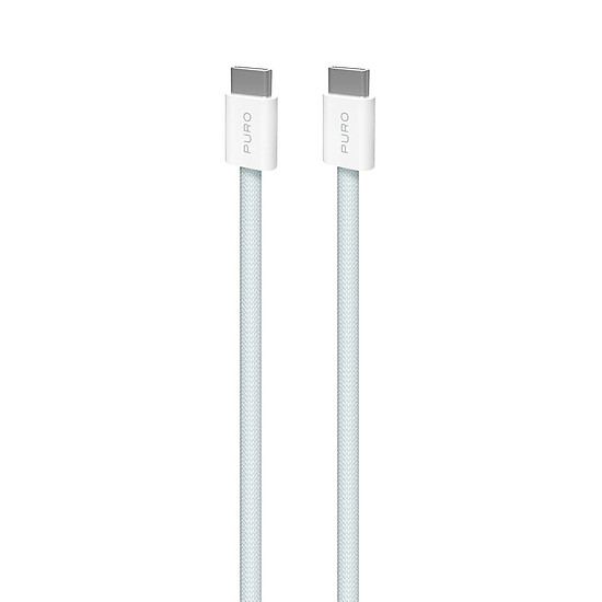 Puro Fabrik USB-C - USB-C kábel 1.5m 60W 480mbps - Kék
