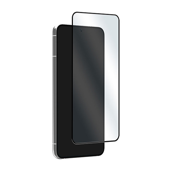 PURO Frame Tempered Glass - Edzett üveg a Samsung Galaxy S23+ készülékhez fekete keret (PUSDGFRS23PSGBLK)