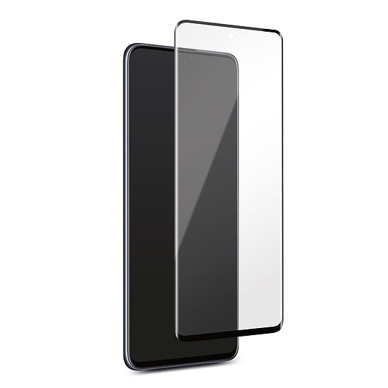 PURO Frame Tempered Glass - Védőüveg a Samsung Galaxy A51 képernyőjéhez fekete keret (SDGFRA51SGBLK)