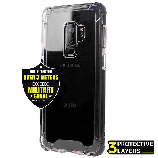 PURO Impact Pro Hard Shield - tok Samsung Galaxy S9+ készülékhez fekete (SGS9PHARDSHBLK)