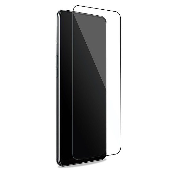 PURO keretes edzett üveg - Xiaomi Redmi Note 10 edzett üveg védőüveg fekete keret (SDGFRNOTE10XMBLK)