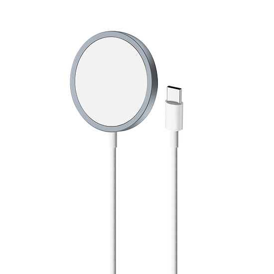 Puro Magnetico induktív töltő MagSafe-fel 1m - kék