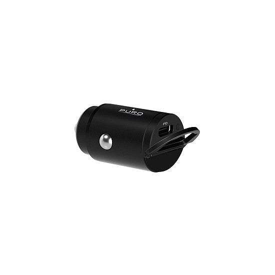 Puro Mini 20W USB-C autós töltő - fekete
