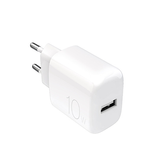 Puro PROLITE 10W USB-A fali töltő - fehér
