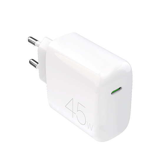 Puro PROLITE 45W USB-C fali töltő - fehér