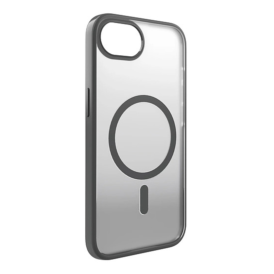 Puro TPU tok "GRADIENT" MagSafe védőfóliával és színátmenetes hatással iPhone 16E-hez, fekete