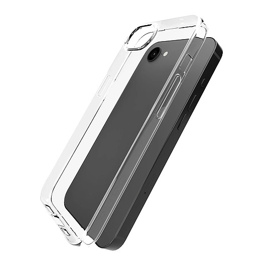 Puro TPU tok Ultra-Slim "0.3 NUDE" iPhone 16E-hez, átlátszó