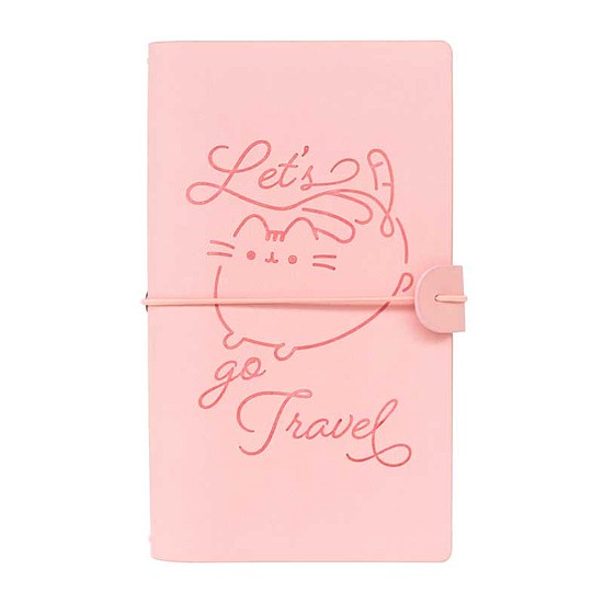 Pusheen - B6 Travel Notebook rózsaszín (CTBV007)