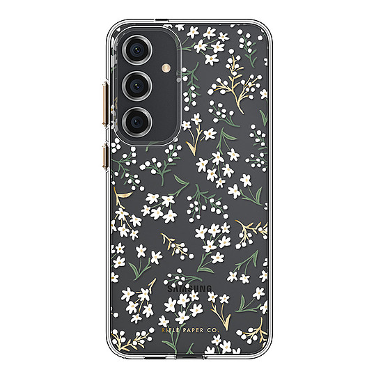 Puska átlátszó papír - Samsung Galaxy S24+ tok Petite Fleurs (RP053564)