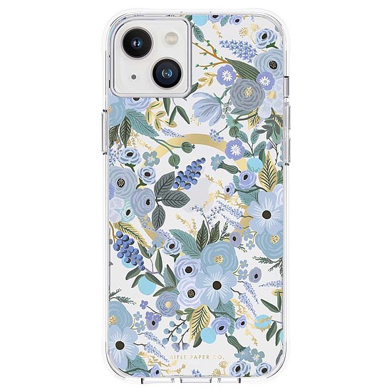 Puskapapír átlátszó MagSafe - iPhone 14 Plus tok Garden Party Blue (RP049278)
