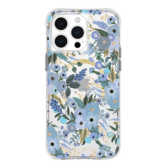 Puskapapír átlátszó MagSafe - iPhone 15 Pro Max tok Garden Party Blue (RP051610)