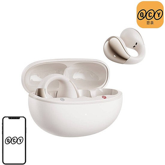 QCY Crossky Clip C30 fejhallgató fehér (T33-white)