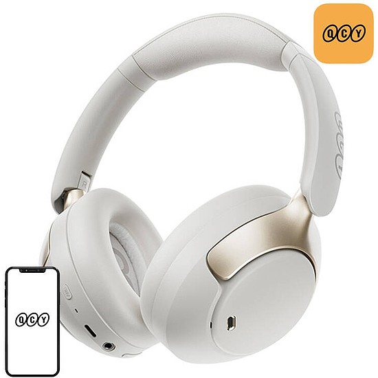 QCY H3 Pro fejhallgató fehér (H3 Pro white)