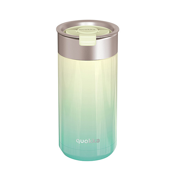 Quokka Boost Coffee Tumbler - Rozsdamentes acél termikus bögre sörfőzővel 400 ml Lemon Lime (40080)