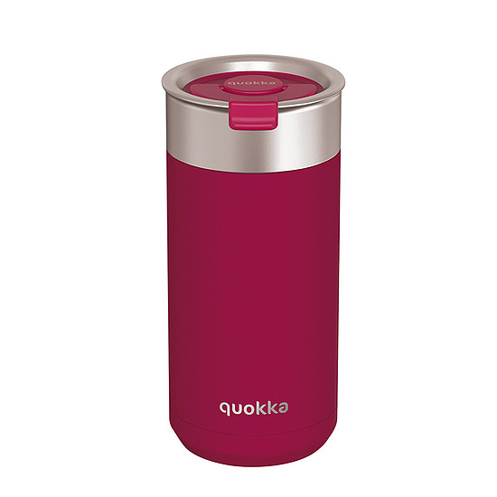 Quokka Boost Coffee Tumbler - Rozsdamentes acél termikus bögre sörfőzővel, 400 ml barna (40076)