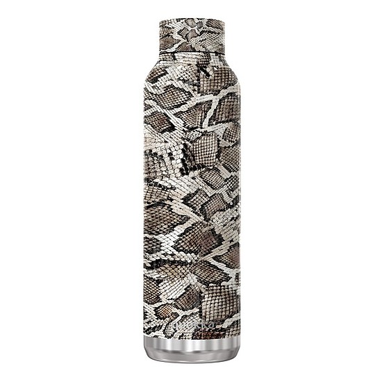 Quokka Solid - 630 ml-es rozsdamentes acél termopalack Snake Point (11855)