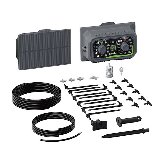 RainPoint napelemes csepegtető öntözőkészlet (ITP138SP+DIK10)