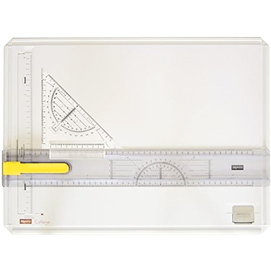 Rajztábla-párhuzamvonalzóval, A3, Aristo College (GEO70307)