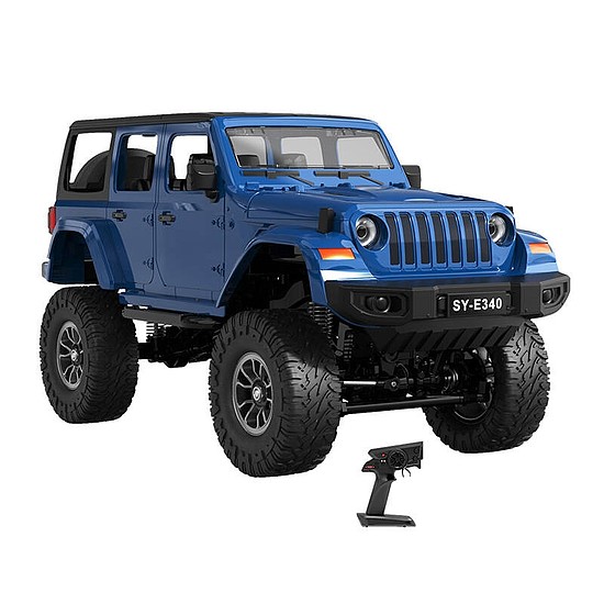 RC távirányítós autó 1:14 Double Eagle kék Jeep Crawler Pro E340-003 (E340-003blue)