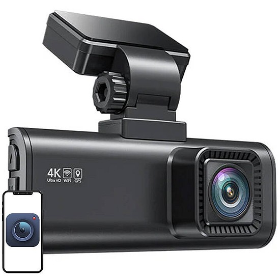 Redtiger F7N Dash cam WiFi első és hátsó kamera GPS