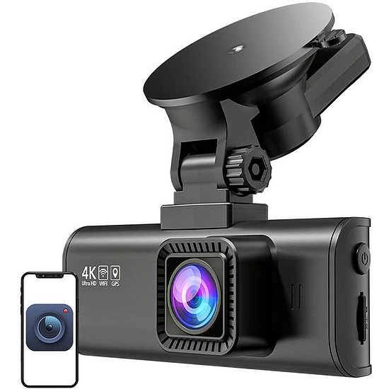 Redtiger F7NP Dash cam WiFi első és hátsó kamera GPS (F7NP (32G))