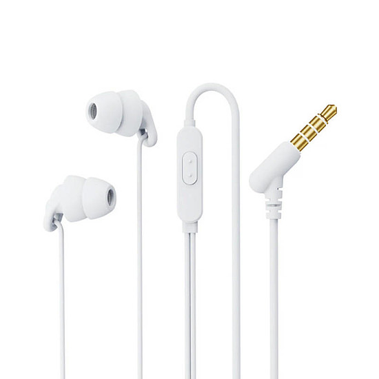 Remax RM-518 fülhallgató, 3,5 mm-es jack, 1,2 m, fehér (RM-518 White)
