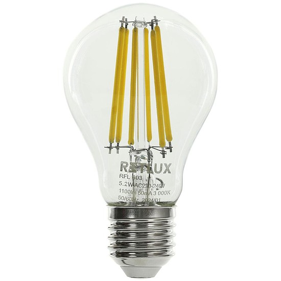 RETLUX RFL 603 Fil. A60 E27 5,2W WW A