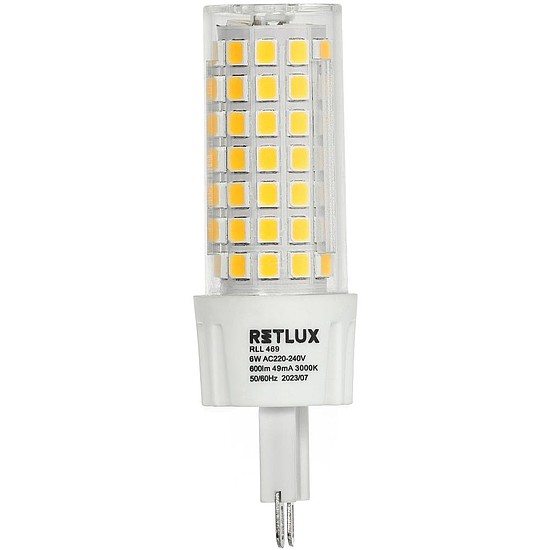 RETLUX RLL 469 G9 6W LED WW