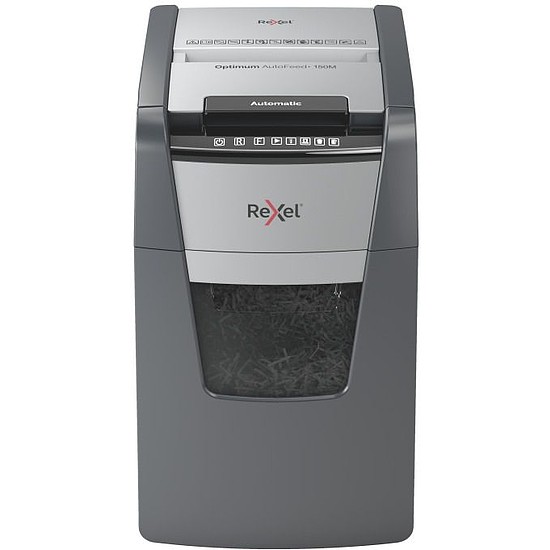 Rexel Optimum AutoFeed+ 130M Iratmegsemmisítő, konfetti, 130 lap 2020130MEU