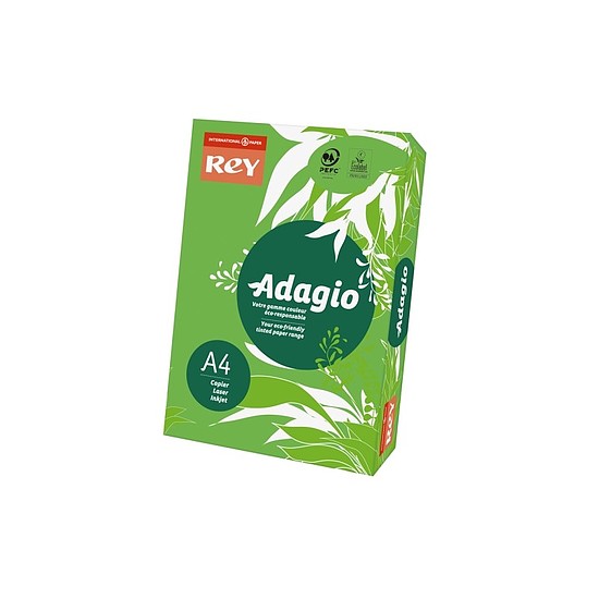 Rey Adagio A4 80gr. színes fénymásolópapír élénk zöld 500 ív / csomag / 336153