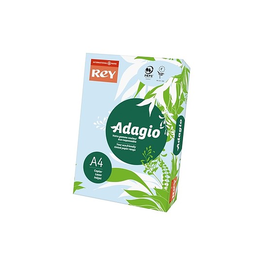 Rey Adagio A4 80gr. színes fénymásolópapír pasztell halványkék 500 ív / csomag / 336073