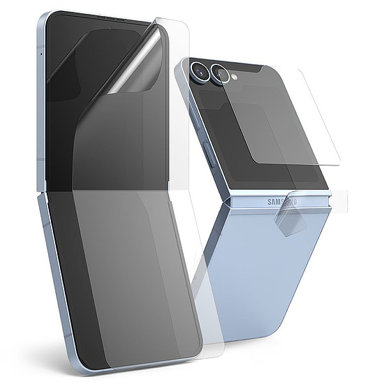 Ringke 3in1 védőtok 2 db-os szett Samsung Galaxy Z Flip 6-hoz