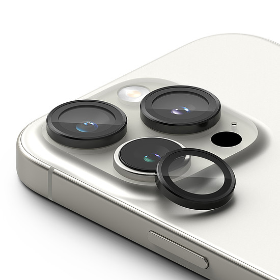 Ringke - Fényképezőgép lencse keretüvege (2 csomag) - iPhone 16 Pro / iPhone 16 Pro Max - Fekete (KF2335756)